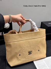 Deauville Raffia Tote