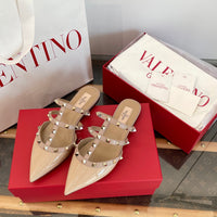 Garavani Rockstud Flat Mules