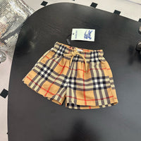 Vintage Check Swimsuit & Shorts