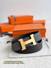 Constance Reversible Leather Belt 38mm
