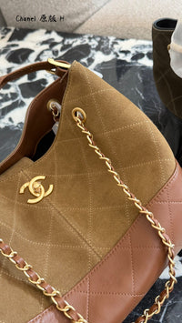 Suede Hobo Bag