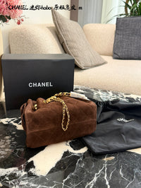 Suede Hobo Bag