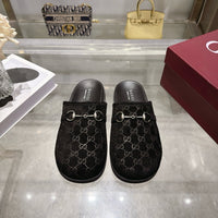 26S Horsebit Suede Mules