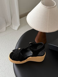26S Wedge Espadrille Sandals