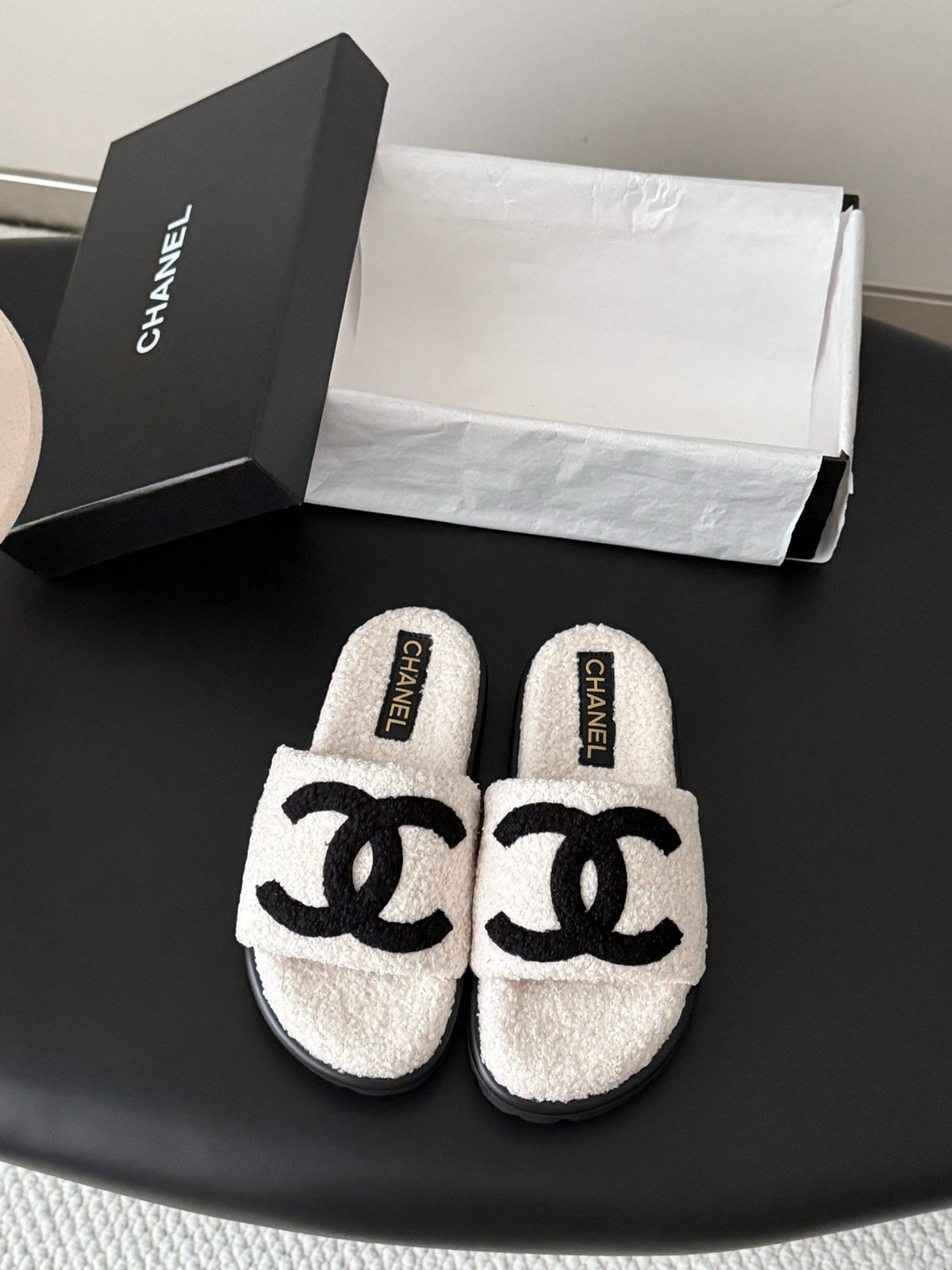 26K Plush Slide Sandals