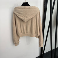 Check Hoodie Trousers Set