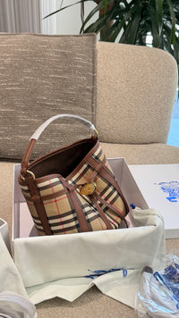 Check Bucket Bag