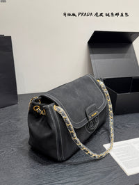 Suede Shoulder Bag