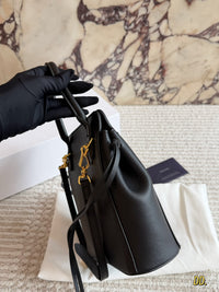 Carry Mini Leather Top-Handle Bag