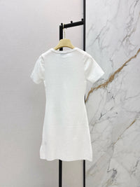 Short Sleeve Knit Dress