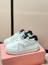 Lace-Up Platform Sneakers