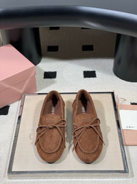 Suede Loafers