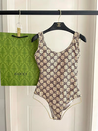Logo One Piece Swimsuit