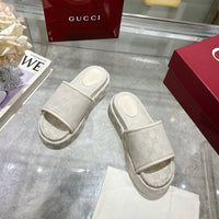 Angelina Platform Slide Sandals