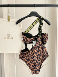 Logo One Piece Swimsuit