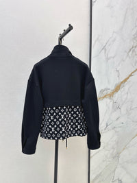 26S Monogram Accent Zip-Up Jacket