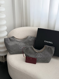 26C Suede Shopping Tote