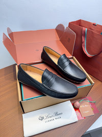 Leather Summer Walk Loafers