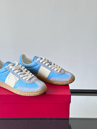 Upvillage Panelled Leather Sneakers