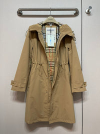 Drawcord Hood Nylon-Cotton Parka