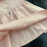 Pink Monogram Sleeveless Dress
