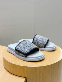 Oblique Slide Sandals