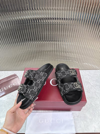 Canvas Slide Sandals