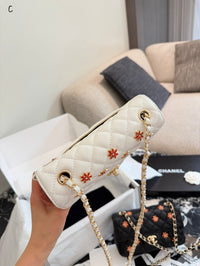 Mini Floral Classic Flap Bag