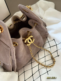 25 Mini Bag Suede Calfskin