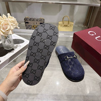 26S Horsebit Suede Mules
