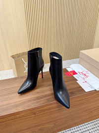 Kate Max Leather Ankle Boots