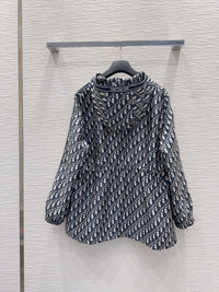 Jacquard Hooded Jacket