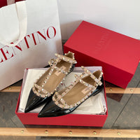 Garavani Rockstud Ballet Flats