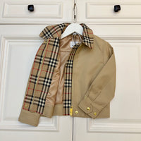 Gabardine Harrington Jacket
