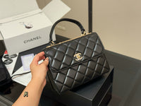 Top Handle Flap Bag