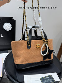 Suede Tote Bag