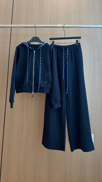 26S Zip-Up Hoodie Set
