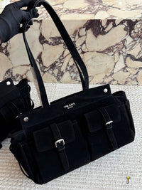Suede Route Tote