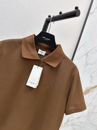 Cropped Polo Shirt
