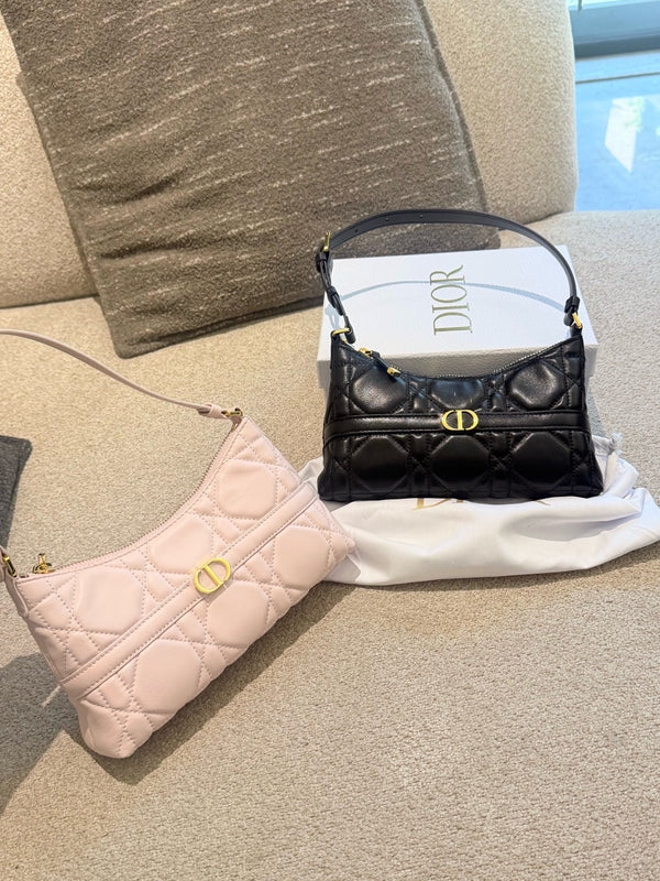Small Caro Hobo Bag Lambskin