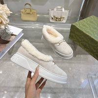 Platform Slip-On Loafers