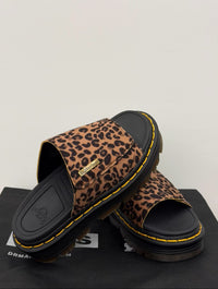 Mattison Leopard Slide Sandals