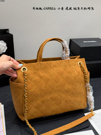 Suede Tote Bag
