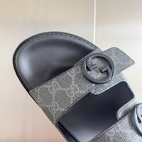 Double Strap Slide Sandals
