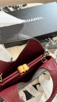 Métiers d'Art Quilted Triangle Shopping Bag