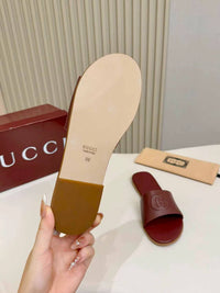 Interlocking Leather Sandals