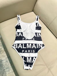 Logo One Piece Swimsuit