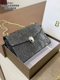 Serpenti Forever Python Chain Bag