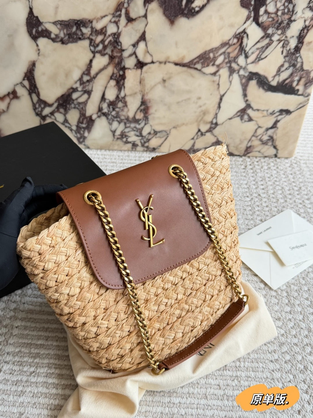 Mini Manon Raffia Bag