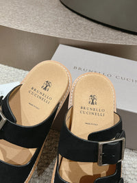 Suede Sandals